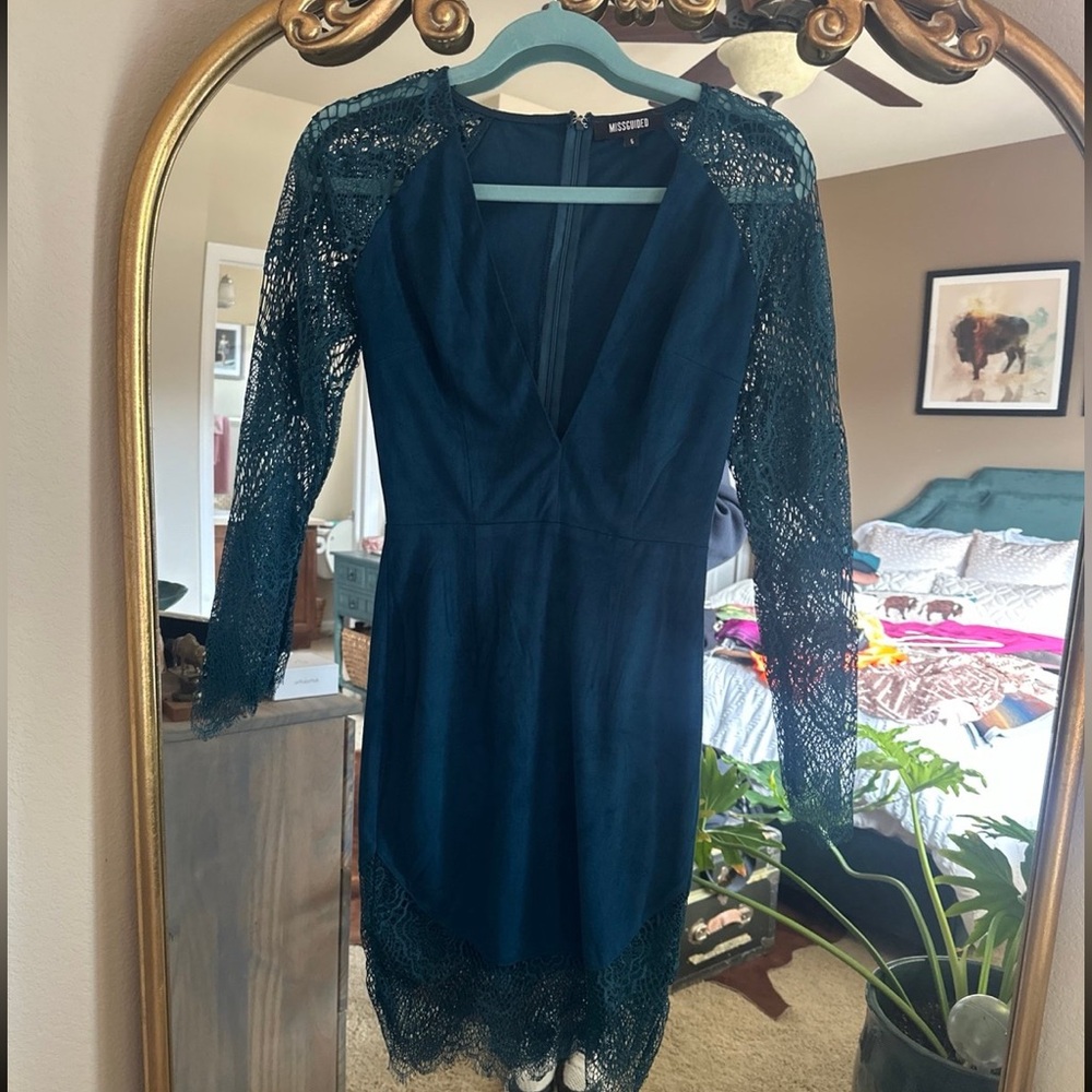 Suede Dress